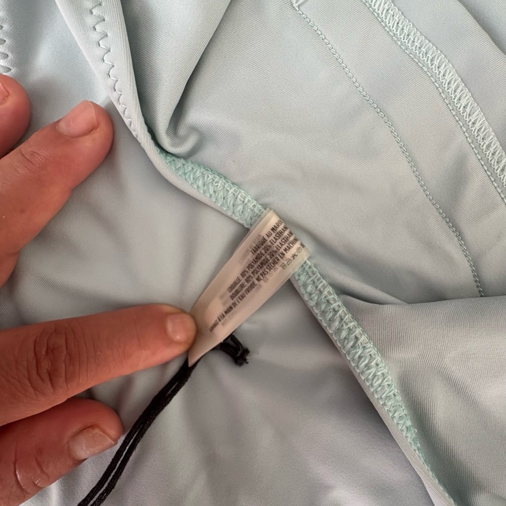 Solid & Striped Light Blue Garment - image 5